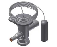 Danfoss TUAE, R134a/R513A – termostatinis išsiplėtimo vožtuvas, 1/4'', ODF, 1/2'', ODF