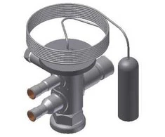 Danfoss TUA, R404A/R507A - Termostatinis išsiplėtimo vožtuvas, 1/4'', ODF, 1/2'', ODF