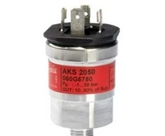 Danfoss AKS 2050 - Slėgio daviklis, -1-59 bar, ratiometrinis, kištukas, G, 3/8''
