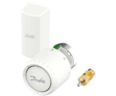 Danfoss Aveo serviso termostatas - Nuotolinis jutiklis 2 m. Kapiliarinis vamzdelis. 7–26 laipsniai. Apsauga nuo užšalimo. RA/V