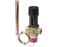 DANFOSS AVTB20 su nipelio jungtimi, 1 colio išorinis sriegis, jutiklis Ø9,5x190 mm - nustatymo diapazonas nuo 20 iki 60 laipsnių, kvs 3,4.