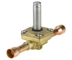 Danfoss EVR 10 lydmetalis, 1/2 - magnetinis vožtuvas, lituoti, 1/2'', NC, 2,200 m3/h
