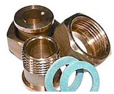 Danfoss srieginių jungčių rinkinys DN32 išorinis sriegis, 1,3/4" jungiamoji veržlė (komplektą sudaro 2 vnt. nipelių, tarpinių ir jungiamųjų veržlių)