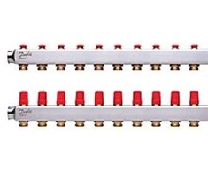Danfoss GV kolektoriaus komplektas SSM 10+10 su antgaliu