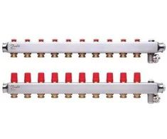 Danfoss GV kolektoriaus komplektas SSM 10+10 su antgaliu