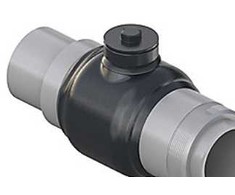 Danfoss JIP-WW rutulinis vožtuvas – įsukamas po slėgiu, PN 40, DN 50, suvirinamas