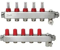 Danfoss Kolektoriai smm-5f 5+5 m/srauto matuoklis