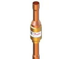 Danfoss NRV 10S, 3/8 - Atbulinis vožtuvas, 49 bar, ODF/ODF, 3/8'', tiesus, 1,56 m3/h