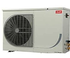 Danfoss OP-MSXM034MLW09E - Slim Pack, vidutinis priešslėgis, 110 W, 3300 m3/h, MLZ015T4
