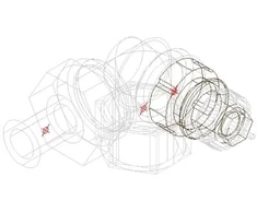 DANFOSS RA-N DN10 dešinysis šoninis vožtuvas