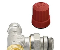 Danfoss RA-N presuojamas 15mm - kampinis radiatoriaus vožtuvas 013G3237