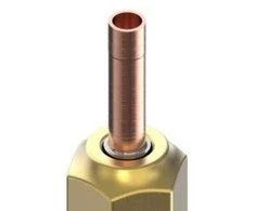 Danfoss T2/TE2 CO2 adapteris 3/8 - 3/8'', platėjantis, 3/8'', lituojamas
