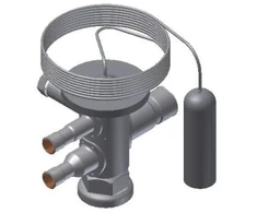 Danfoss TUA, R404A/R507A - Termostatinis išsiplėtimo vožtuvas, 1/4'', ODF, 1/2'', ODF