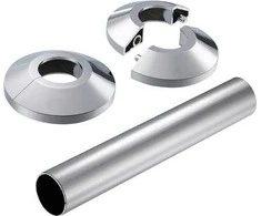 Danfoss ROZETĖS, CHROME VAMZDŽIAI X-TRA KOLEKCIJAI
