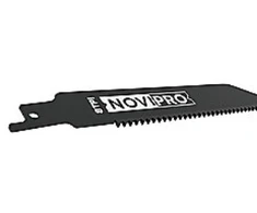 Danish Tool Productions ApS NOVIPRO bajonetinio pjūklo ašmenys 150 mm – 150x20x3,2 mm, 8 TPI, HM briauna, metalo pjovimui, nerūdijantis plienas ir ketus