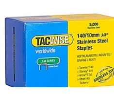 Dansk Værktøjs Agentur ApS Tacwise segtukai 140/10 mm, nerūdijantys