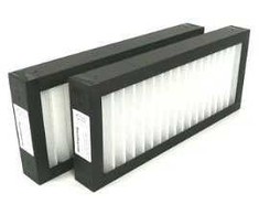 DANTHERM filtrų rinkinys, G4/G4 klasės filtrai, skirti HCV5 ir „Danfoss Air“ įrenginiui su 2 vnt. ISO C75% (G4). 2 vnt.
