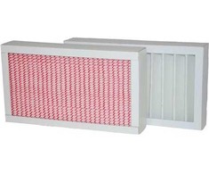 DANTHERM panelinis filtras, F7/G4 klasės filtrų rinkinys, skirtas HCH 5. 1 vnt. F7 tiekiamam orui, 1 vnt. G4 šalinamam orui.