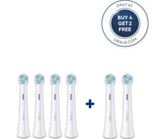 Dantų šepetėlis Braun Oral-B 4210201434795, 6 vnt., Balta, 3 mėn., Oral-B, iO