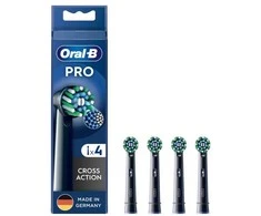 Braun „Oral-B CrossAction“, 4 vnt., Juoda, 3 mėn., „Oral-B“, Dėžutė
