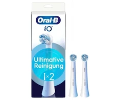 Dantų šepetėlis Braun Oral-B iO Ultimative Reinigung 2er, 2 pc(s), Baltas, 3 month(s), Oral-B, iO, Hanging dėžė