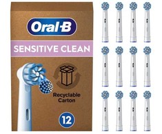 Dantų šepetėlis Braun Oral-B Jautrus Clean , 12 pc(s), Baltas, 3 month(s), Extra soft, Oral-B, Box