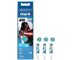 Dantų šepetėlis Oral-B Vaikams Žvaigždžių karai, 3 vnt., Balta, Labai minkšta, 3 metai, Oral-B, Dėžutė