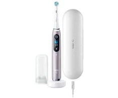 Oral-B Elektrinis dantų šepetėlis | iO9 Series 9 | Įkraunamas | Suaugusiems | Šepetėlių skaičius galvutės įeina 1 | Number of teeth brushing modes 7 | Rose Quartz