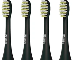 Dantų šepetėlis 4Swiss Daily Clean antgalis Juodas 4 vnt.