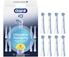 Braun Oral-B iO Series Ultimate Cleaning Dantų šepetėlis Heads - Baltas - 8-pack