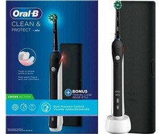 Dantų šepetėlis Oral-B Clean &amp; Protect Juodas Edition mit Reise-Dėklas