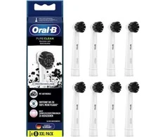 Dantų šepetėlio galvutės Oral-B Active Charcoal, 8 vnt.
