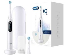 Oral-B iO serijos 8N baltas alabastro elektrinis dantų šepetėlis