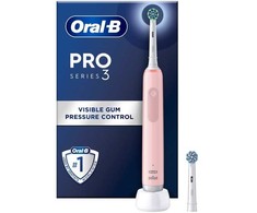 Dantų šepetėlis Oral-B Pro 3 3000 Cross Action Rose Rožinė