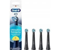 Oral-B „Sonic“ dantų šepetėlio galvutė 8700216194969 / iO Ultimative Reinigung 4 vnt., juodos spalvos