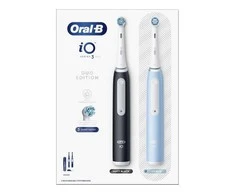 Dantų šepetėlis Procter Gamble SZCZOTECZKA ELEKTRYCZNA ORAL-B IO SERIES 3 DUO Matinis Juodas / ICE Mėlynas