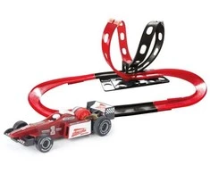 Darda „Flash Fighter“, transporto priemonės ir trasos rinkinys, 5 metai, juoda, raudona