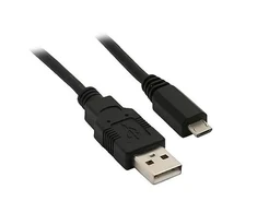 Datalogic 90A052311, USB laidas, juodas, tiesus, tiesus, vyriškas/vyriškas, 4,6 m