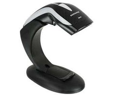 Brūkšninio kodo skaitytuvas Datalogic Datalogic Heron HD3130 Kit, Juoda (Rinkinys apima 1D Scanner, Autosense Flex Stand ir USB kabelis)
