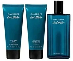 Set Davidoff Cool Vanduo EDT 125ml + Dušo želė 75ml + After Shave Balm 75ml