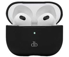 Ausinės dbramante Costa Rica - AirPods ((3-osios kartos).) Silicon dėklas in recycled plastikas - Night Juodas