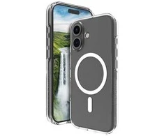 dbramante1928 Iceland Ultra D3O MagSafe dėklas iPhone 16 Plus telefonui – skaidrus, Apple iPhone 16 Plus dėklas, 17 cm (6,7 colio), permatomas