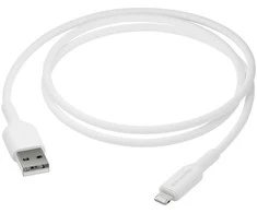 dbramante1928 įkrovimo laidas – 1 m USB-A į „Lightning“ – W, 1 m, USB A, USB 2.0, 0.48 Gbit/s, baltas