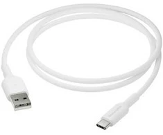 dbramante1928 įkrovimo laidas – 1 m USB-A į USB-C – W, 1 m, USB A, USB C, USB 2.0, 0.48 Gbit/s, baltas