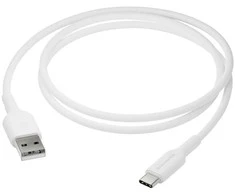 dbramante1928 įkrovimo laidas – 1 m USB-A į USB-C – W, 1 m, USB A, USB C, USB 2.0, 0.48 Gbit/s, baltas