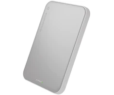 dbramante1928 re-charge – nešiojamas 5K WL Slim Qi2.2 25 W įkroviklis – baltas, 5000 mAh, belaidis įkrovimas, 25 W, aliuminis