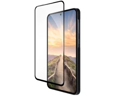 dbramante1928 eco-shield - Galaxy A27 - juodas kraštas, Samsung, Galaxy A27, atsparus įbrėžimams, permatomas, juodas, 1 vnt.