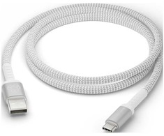 dbramante1928 – pintas „Re-Charge Pro“ laidas – USB-A į USB-C, 1,2 m – baltas