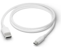 dbramante1928 – USB-A–USB-C laidas, 1,2 m – baltas