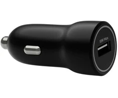 dbramante1928 įkroviklis - automobilinis įkroviklis USB-A 18W - Juodas, automatinis, cigarečių žiebtuvėlis, juodas